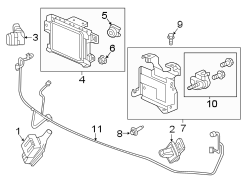 Cruise Control Distance Sensor Bracket