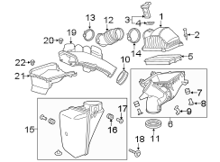 ENGINE / TRANSAXLE. AIR INTAKE.