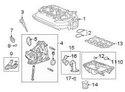 ENGINE / TRANSAXLE. ENGINE PARTS.