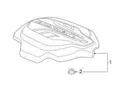 ENGINE / TRANSAXLE. ENGINE APPEARANCE COVER.