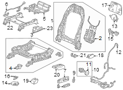 Power Seat Switch (Left)