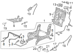 Seat Back Frame (Right)