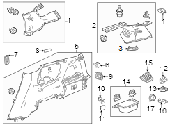 Outlet. (Rear). 12 Volt Accessory Power.