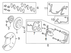 Disc Brake Pad Set (Rear)