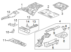 Floor Extension (Left, Front, Rear)