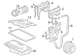 ENGINE / TRANSAXLE. ENGINE PARTS.