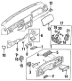 Instrument Panel Knee Bolster (Lower)