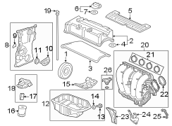 ENGINE / TRANSAXLE. ENGINE PARTS.