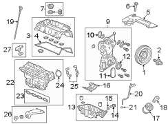 ENGINE / TRANSAXLE. ENGINE PARTS.