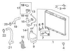 Radiator & components.