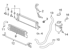 Radiator & components.