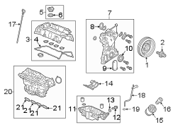 ENGINE / TRANSAXLE. ENGINE PARTS.