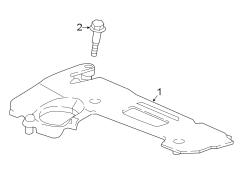 ENGINE / TRANSAXLE. ENGINE APPEARANCE COVER.