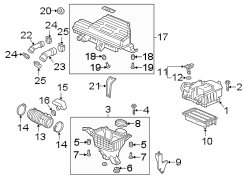 ENGINE / TRANSAXLE. AIR INTAKE.