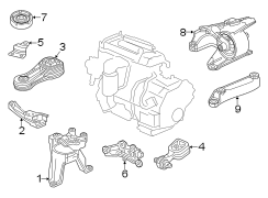 Engine / transaxle. Engine & TRANS mounting.