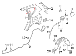 QUARTER PANEL & COMPONENTS.