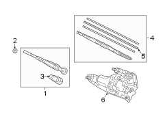 LIFT GATE. WIPER & WASHER COMPONENTS.