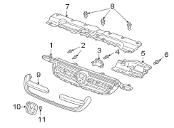 GRILLE & COMPONENTS.