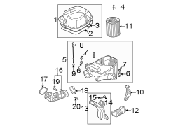 ENGINE / TRANSAXLE. AIR INTAKE.