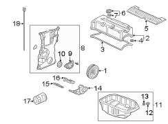 ENGINE / TRANSAXLE. ENGINE PARTS.