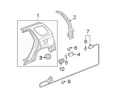 QUARTER PANEL & COMPONENTS.