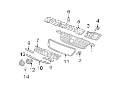 GRILLE & COMPONENTS.