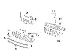 GRILLE & COMPONENTS.