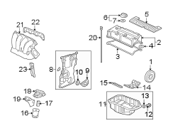 ENGINE / TRANSAXLE. ENGINE PARTS.