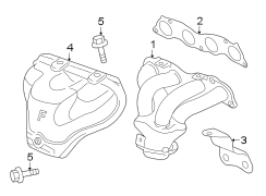 EXHAUST SYSTEM. MANIFOLD.