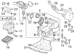 ENGINE / TRANSAXLE. AIR INTAKE.