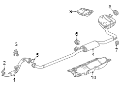 Exhaust Muffler (Rear)