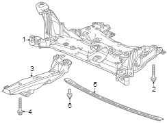 Front suspension. Suspension mounting.