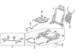 Seats & tracks. Tracks & components.