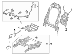 Seats & tracks. Tracks & components.