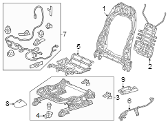 Seats & tracks. Tracks & components.