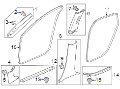 Kick Panel Trim (Right)