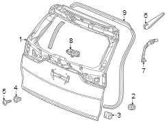 Lift gate. Gate & hardware.