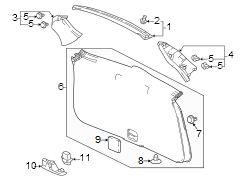 Interior trim.