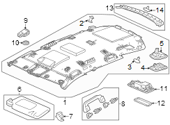 Interior trim.