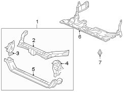 Radiator Support Panel (Front)