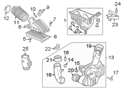 ENGINE / TRANSAXLE. AIR INTAKE.