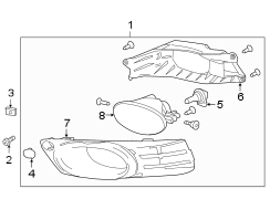 FRONT LAMPS. FOG LAMPS.