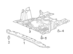 Bolt. Support. (Front, Upper, Lower). A threaded rod with a.