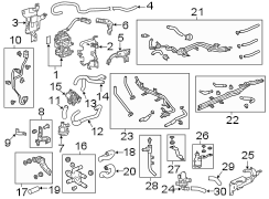 HVAC Heater Hose