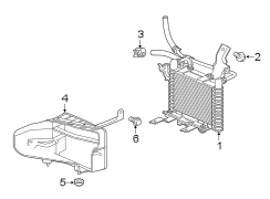 COOLER ASSEMBLY. (ATF). OIL COOLER. TRANSMISSION cooler. 