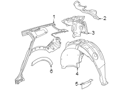 Tail lamp pocket. (Left)