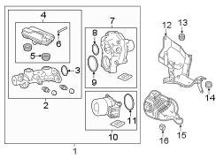 CYLINDER SET. Master CYLINDER ASSEMBLY. 