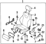 Seat Back Recliner Adjustment Handle