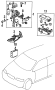 ABS Hydraulic Assembly. MODULA without Core. Modulator. ABS Hydraulic Assembly.