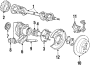 Image of Carrier - Hub. Knuckle. image for your 2001 Jaguar Vanden Plas  SC Sedan 